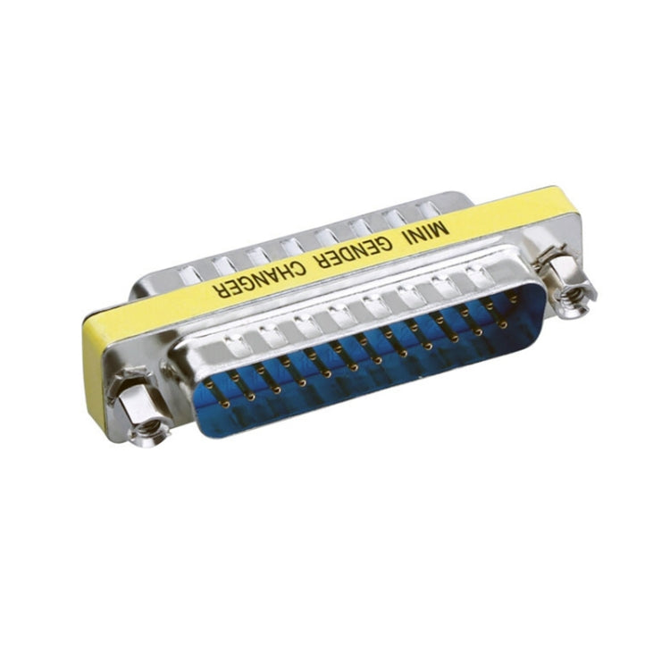 Adattatore mini cambio genere DB25 da 25 pin maschio a maschio Adattatore mini cambio genere DB25 da 25 pin maschio a maschio